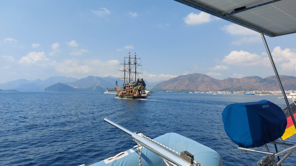 4. Reise - Segelrevier Türkische Ägäis - Marmaris bis Kekova Richtung Süden und zurück Richtung Norden bis Port Iasos - unser Sommerstützpunkt - 14.06. - 20.07.2022 2 20220612 101344 1