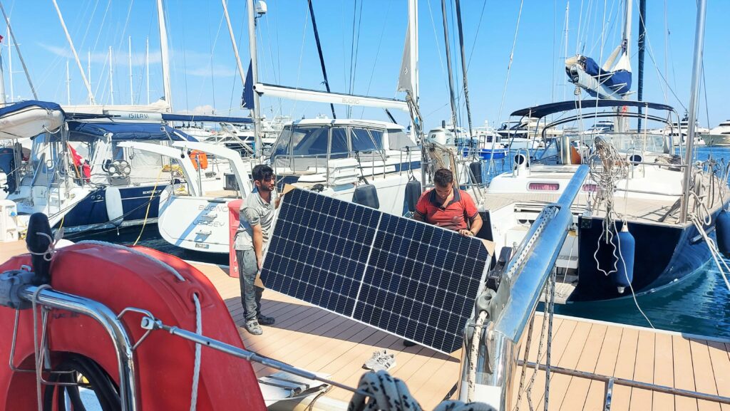 Energieversorgung von Joline 4 Solar 3