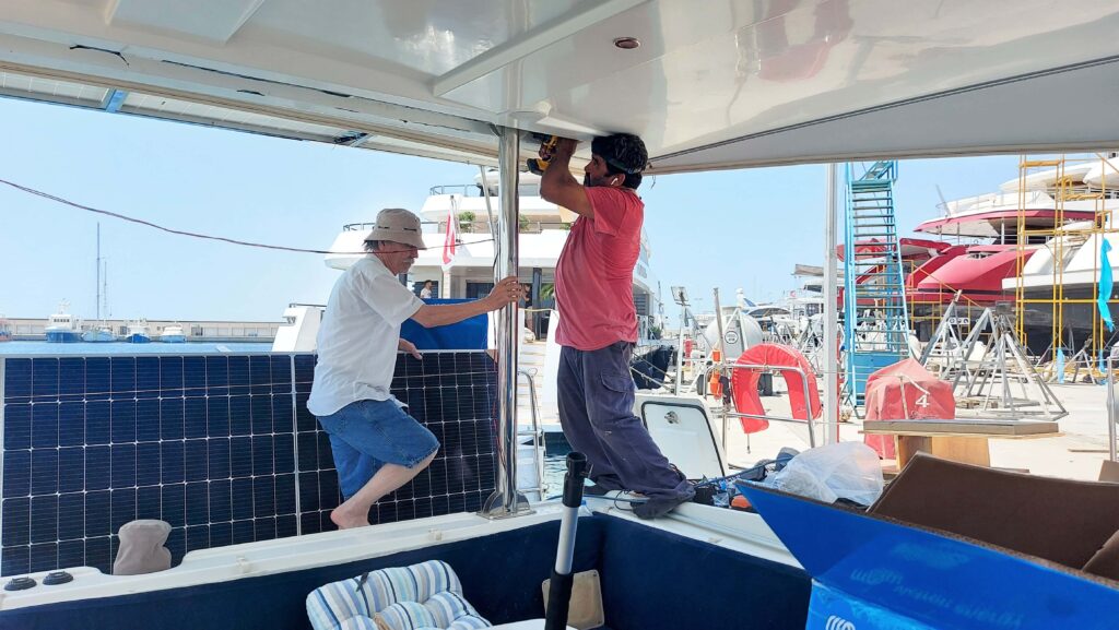 Energieversorgung von Joline 7 Solar 6 1 1