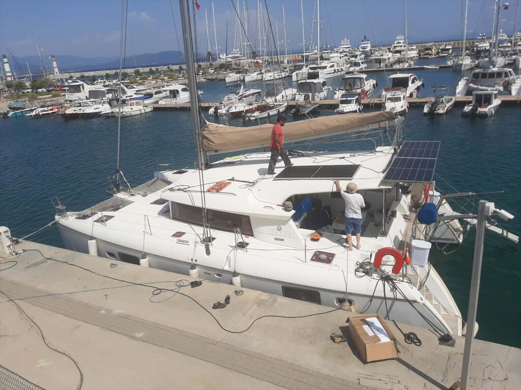 Energieversorgung von Joline 8 Solar 7