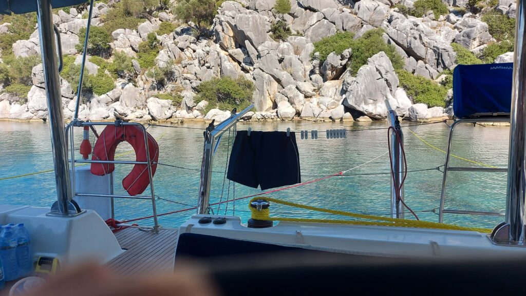 4. Reise - Segelrevier Türkische Ägäis - Marmaris bis Kekova Richtung Süden und zurück Richtung Norden bis Port Iasos - unser Sommerstützpunkt - 14.06. - 20.07.2022 28 20220711 165103