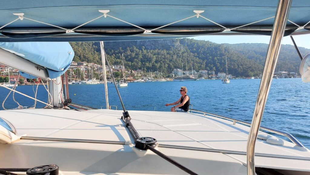 4. Reise - Segelrevier Türkische Ägäis - Marmaris bis Kekova Richtung Süden und zurück Richtung Norden bis Port Iasos - unser Sommerstützpunkt - 14.06. - 20.07.2022 12 Fethiye 1 210622