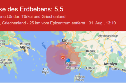 8. Reise - Segelrevier Türkei - Cesme über Esek Adani - die Eselinsel (nördlichster Punkt) zurück bis Port Iasos - 29.08.2022 - 04.09.2022 37 2022 09 01 11 03 58 erdbeben samos