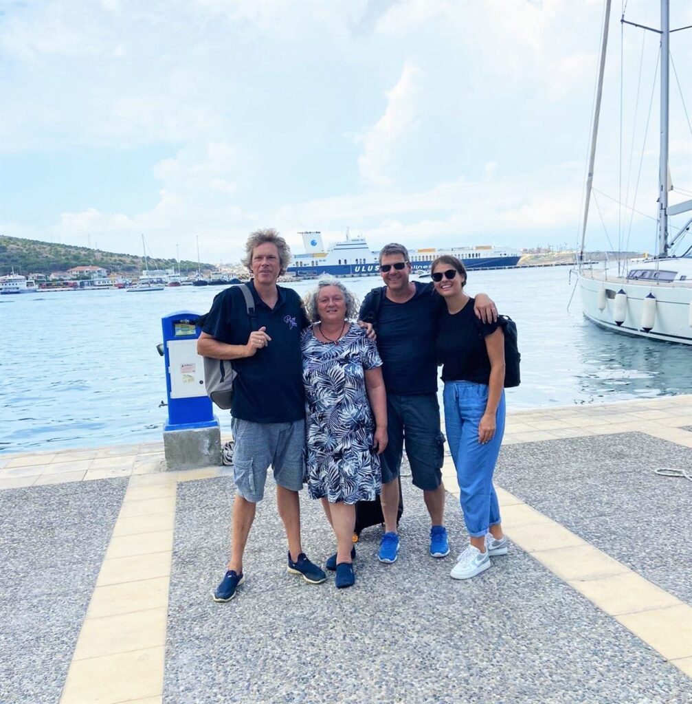 7. Reise - Segelrevier Türkei - Sigarcik bis Cesme - 21.08. - 25.08.2022 23 Crew Wolfgang und Hanna