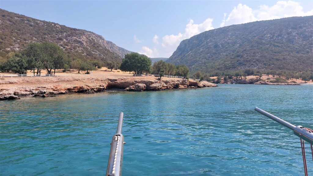 7. Reise - Segelrevier Türkei - Sigarcik bis Cesme - 21.08. - 25.08.2022 10 Sarpdere