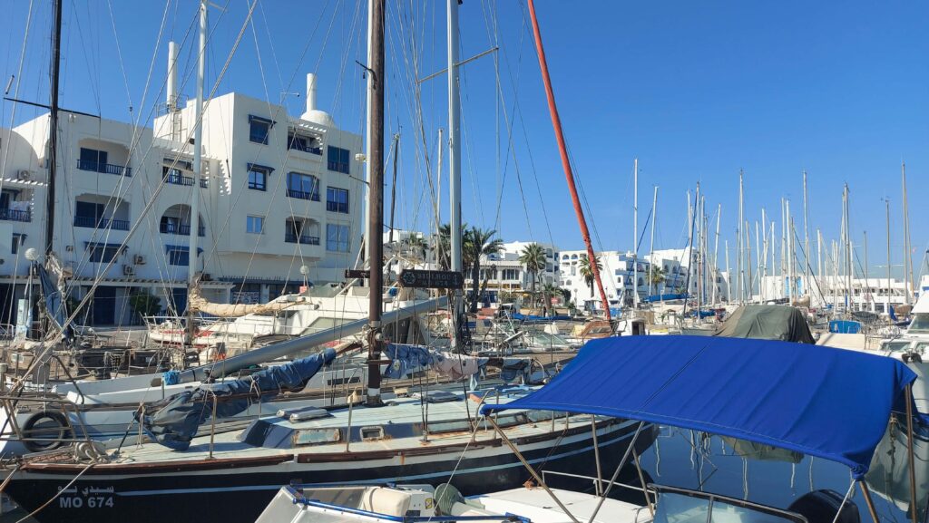 11. Reise - Segelrevier Tunesien - 2. Etappe - Monastir 27.10. - 02.11.2022 - 156 Seemeilen 10 Marina 5
