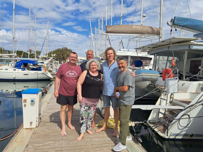 Überfahrt von Hammamet/Tunesien durch die Straße von Gibraltar nach Tanger/Marokko 3 12. Reise - Überführungstörn - von Tunesien nach Marokko - 1. Etappe - von Hammamet nach Bizerte
