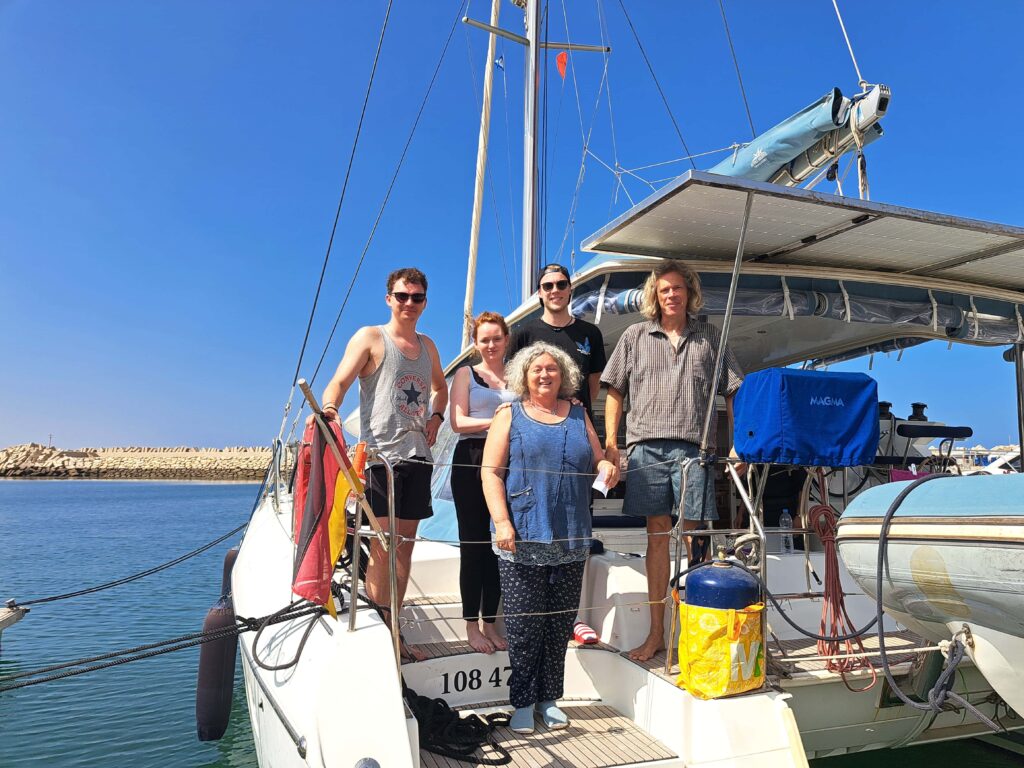 Wir segeln von Afrika auf die Kanaren 19 Crew Agadir Lanzarote