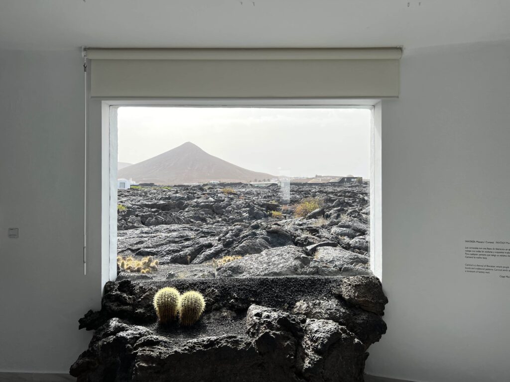 Blick aus dem Fenster