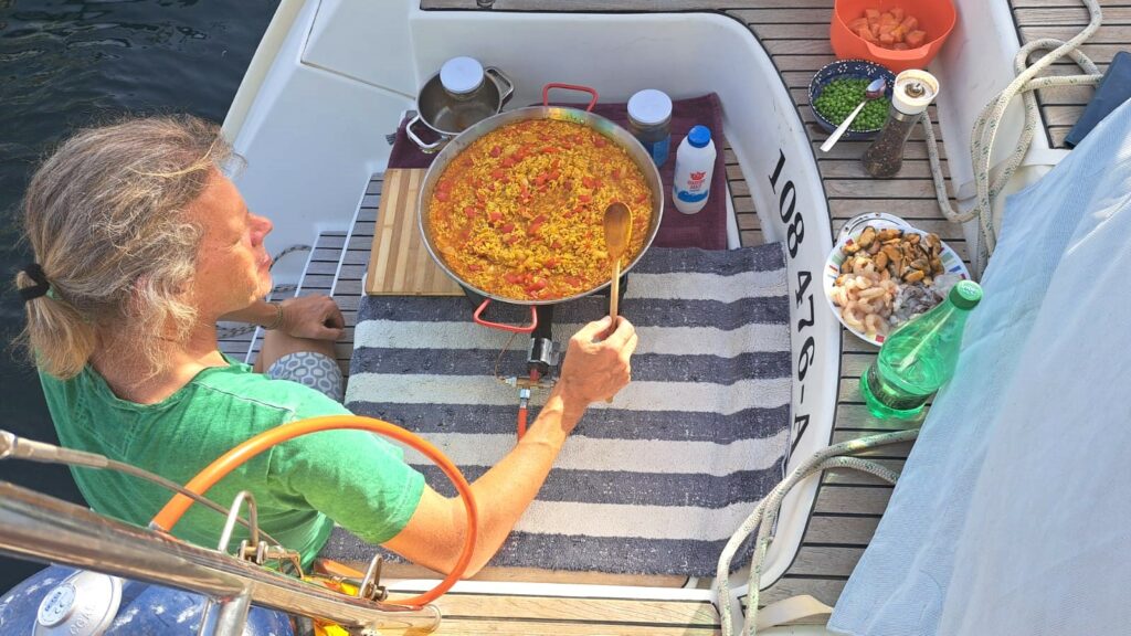 Hochseesegeln für Newcomer 16 Paella