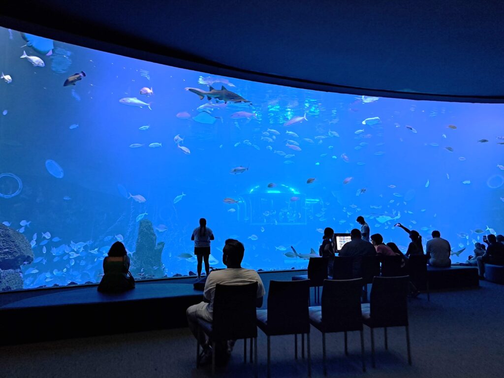 Poeme del Mar Aquarium 20 Panoramafoto Seeaquarium