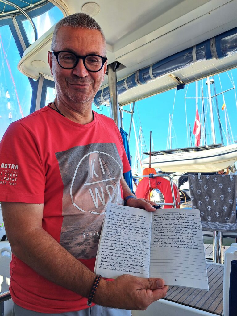 Gastbeitrag: Crewmitglied Frank - Tagebuch und Gedanken vor der ersten Atlantiküberquerung 2 Frank 1811