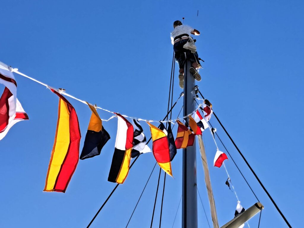 ARC 2023 Tagebuch - Tag 11 3 In schwindelnden Hoehen