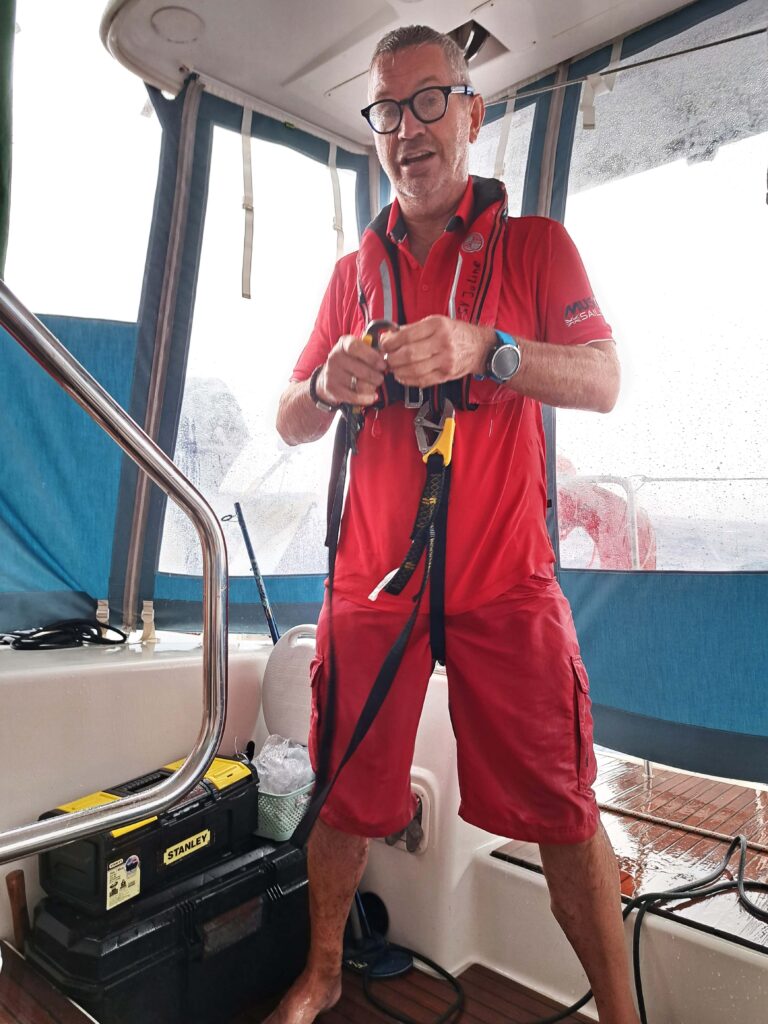 ARC 2023 Tagebuch - Tag 32 - 19. Tag auf See 3 Frank nach dem Regen