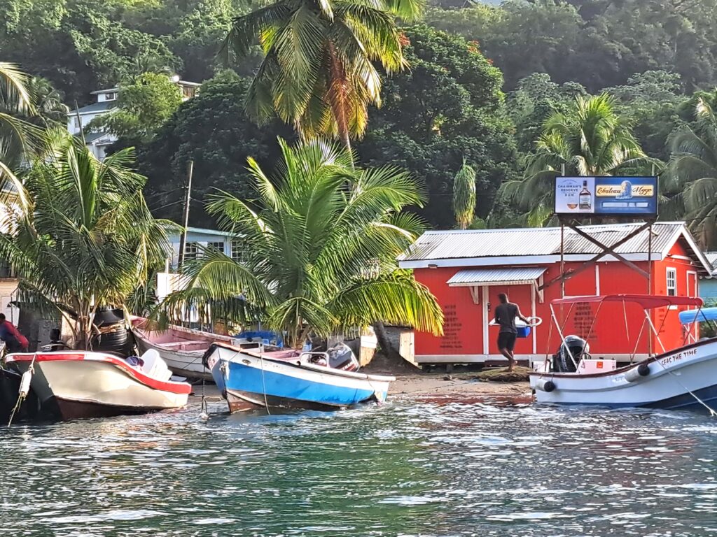 Karibikinsel St Lucia - Marigot Bay und der Mangrovenwald des Roseau Fluss 5 Ort Marigot Bay