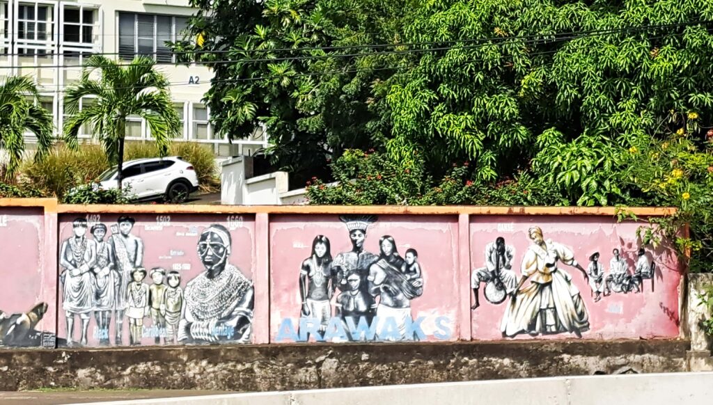 Streetart auf der französischen Karibikinsel Martinique - eine Fotodokumentation 7 Schwarze historische Figuren