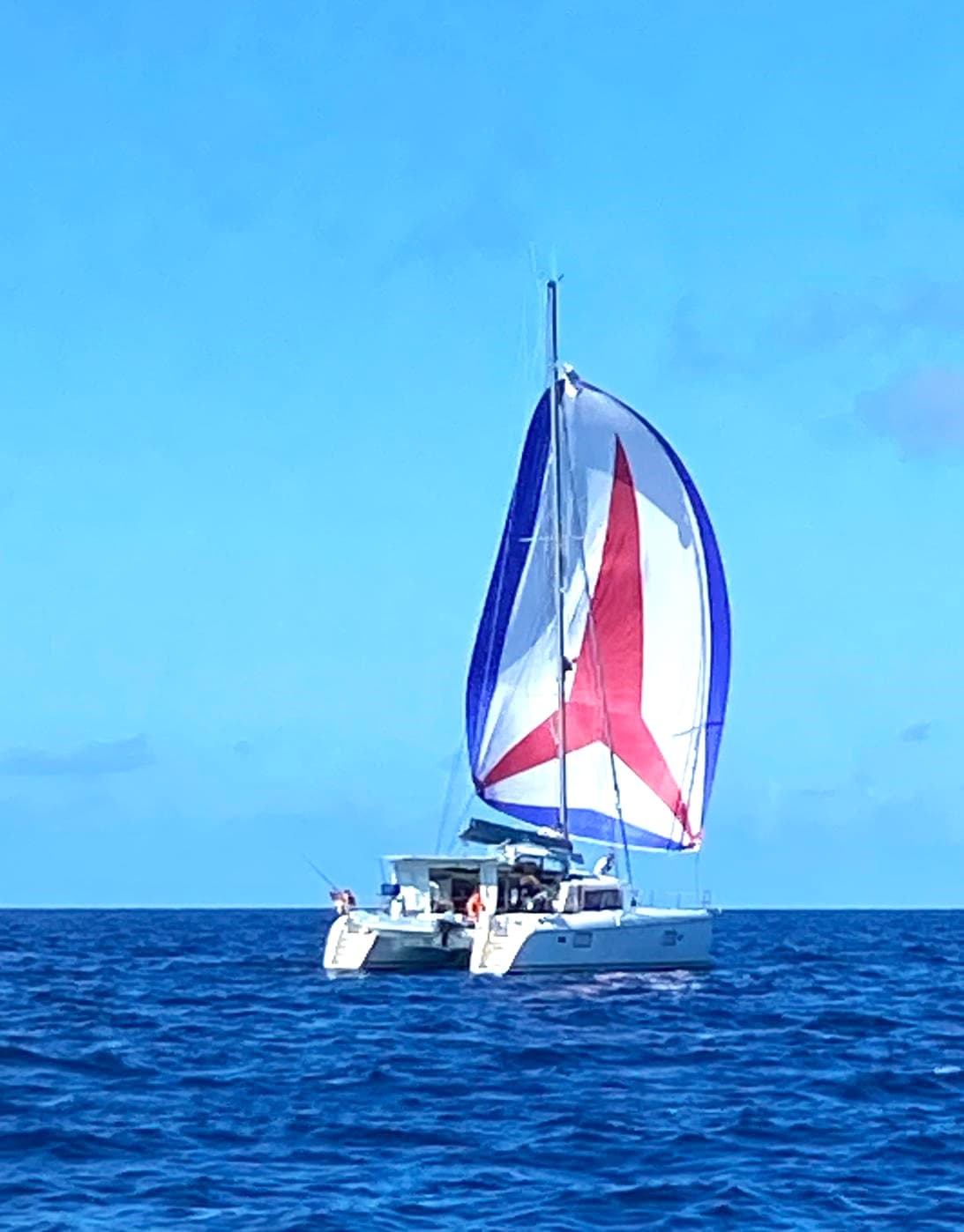 Das Leben als Blauwassersegler auf Langfahrt - Gedanken und Rückblicke zum dreifachen Jubiläum 6 Joline mit Spinnaker