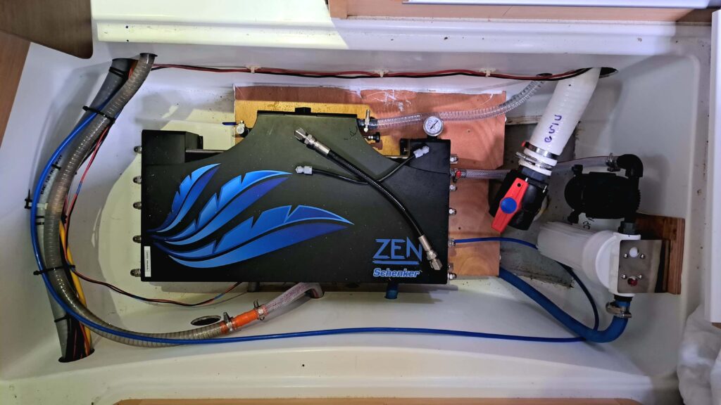 Wassermacher eingebaut edited