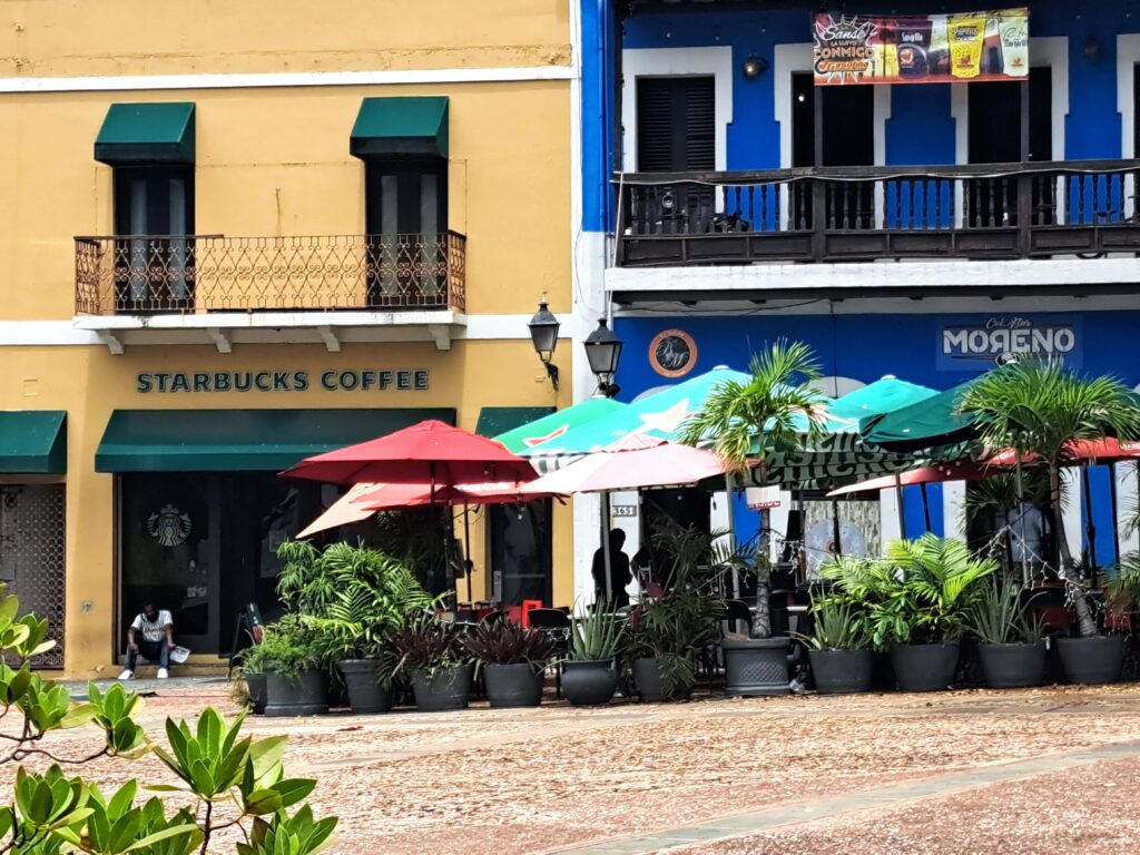 Impressionen von San Juan - Hauptstadt von Puerto Rico 8 Altstadt bunte Haeuser