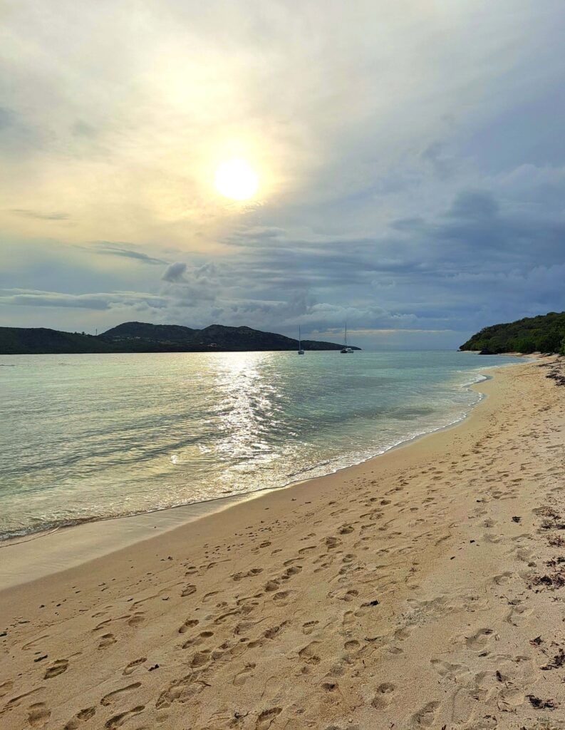 Culebra - Spanisch Virgin Islands von Puerto Rico 8 Culebrita Beach Abendsonne