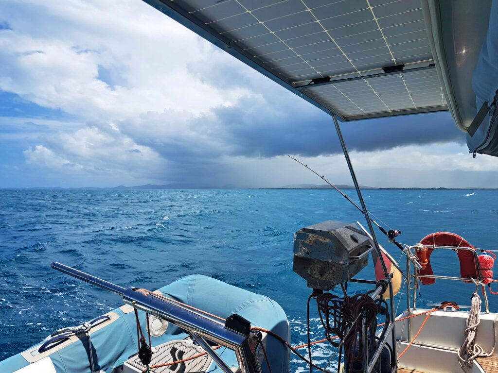 Segelrevier Puerto Rico - ein Erfahrungsbericht 7 Regenfront 1