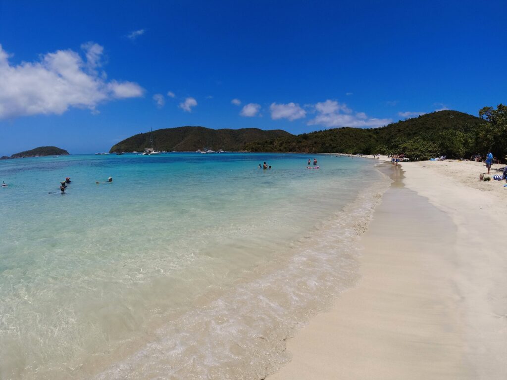 Segelrevier US Virgin Islands (US VIs) - ein Erfahrungsbericht 5 Strand Francis Bay Beach