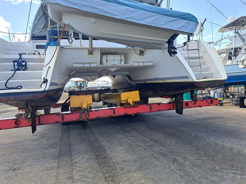 Joline kommt aus dem Wasser 12 10 Fahrt zum Stellplatz
