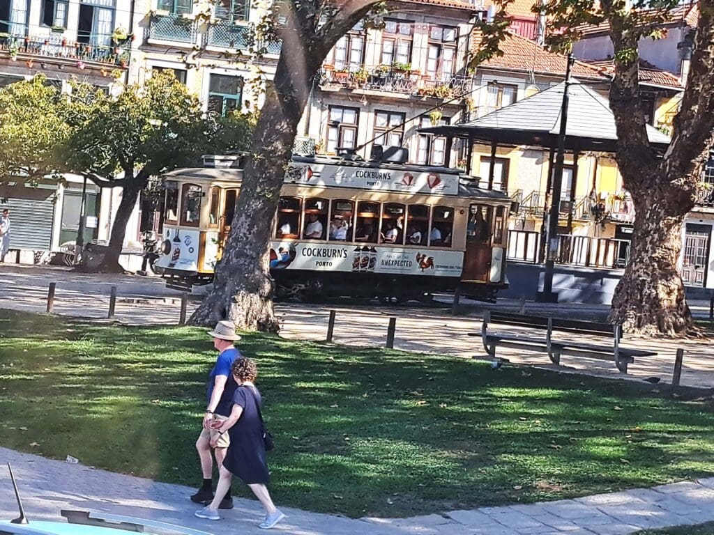 Tram in Porto