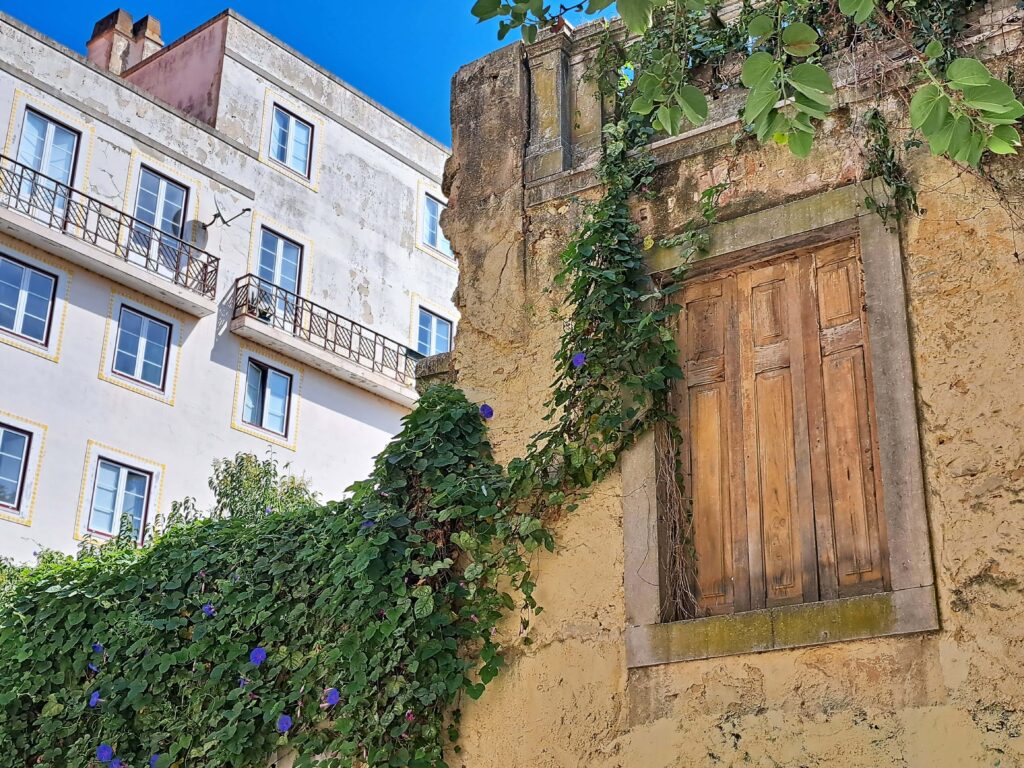 Lissabon - eine alternde Dame 6 Verfallenes Haus