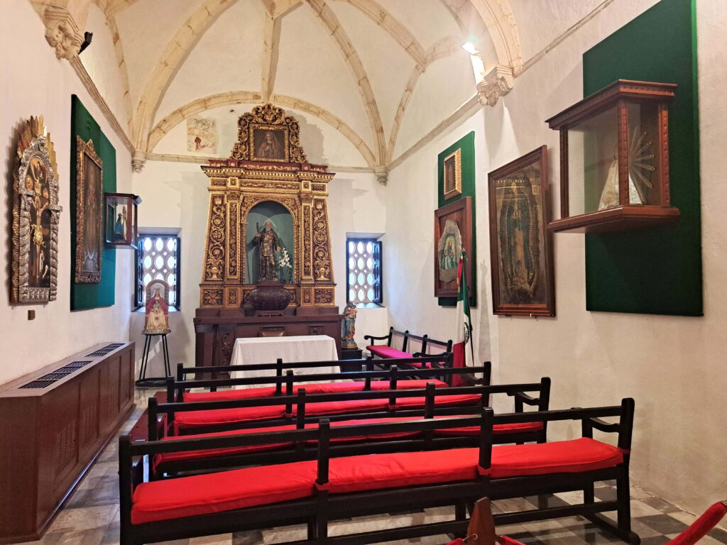 Dominikanische Republik - Basilika von Santo Domingo 12 Seitenschiff