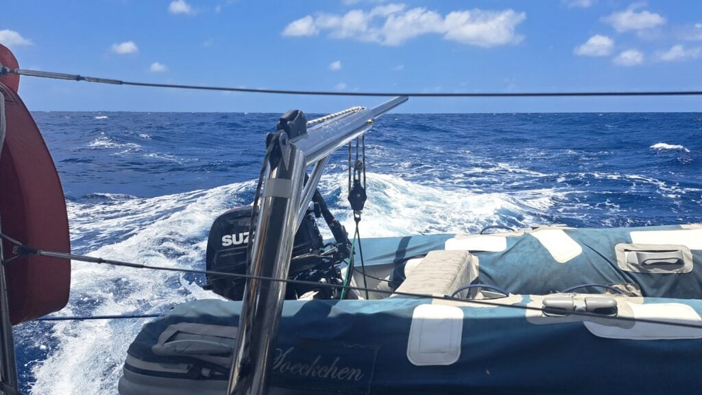 Überfahrt von Kuba - Westküste - zu den Bay Islands von Honduras 7 Ueberfahrt Karibisches Meer 2
