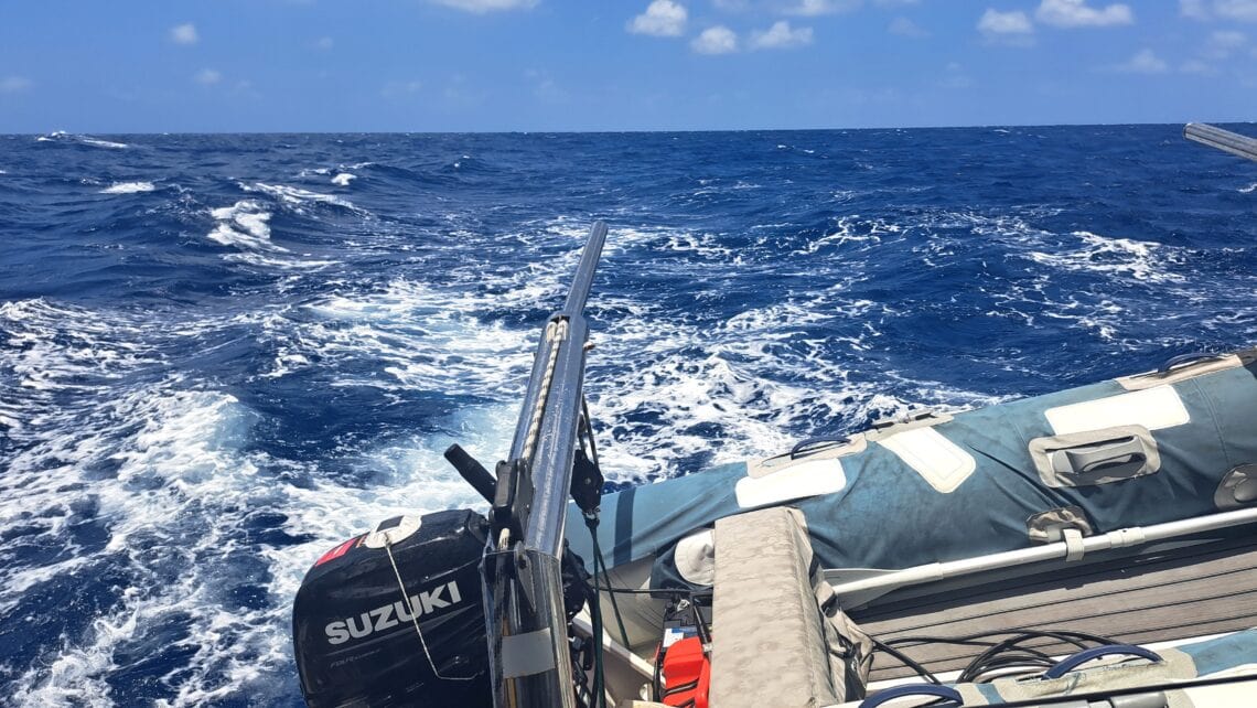 Überfahrt von Kuba - Westküste - zu den Bay Islands von Honduras 1 Ueberfahrtsbild Beitrag