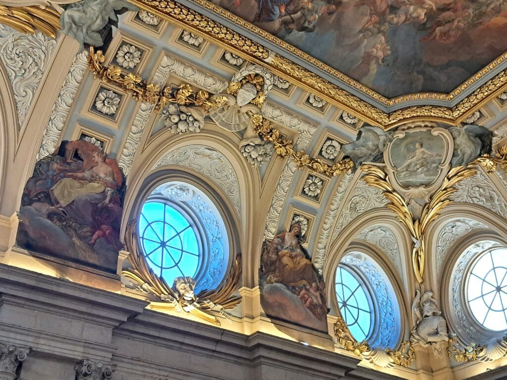 Deckenfreske Eingangsbereich