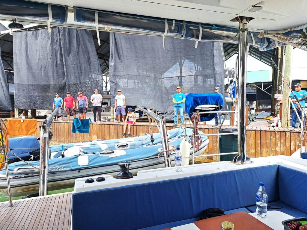 Abschied von der RAM Marina