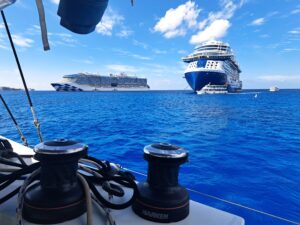 Überfahrt: Guanaja - Bay Islands Honduras zu den Cayman Islands