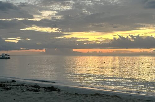 Sonnenuntergang 7 Mile Beach