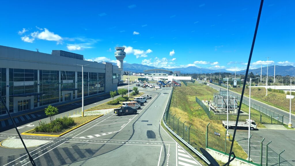Baltra Flughafen